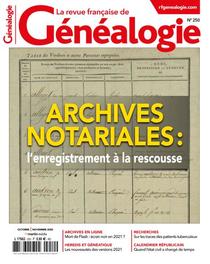 La Revue française de Généalogie – Octobre-Novembre 2020
