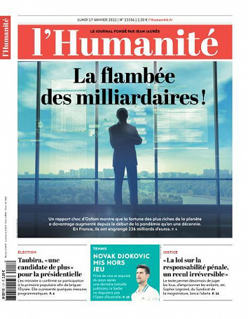 L’Humanite – 17 Janvier 2022