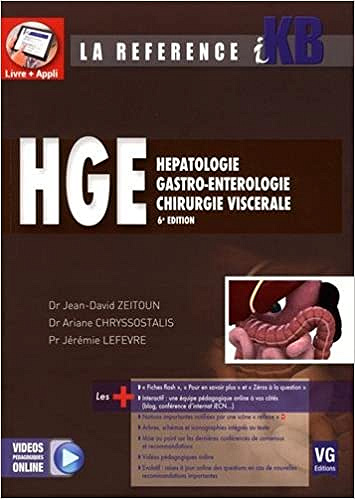 Jean-David Zeitoun, Ariane Chryssostalis, “Hepatologie, gastro-entéroloige, chirurgie viscérale”
