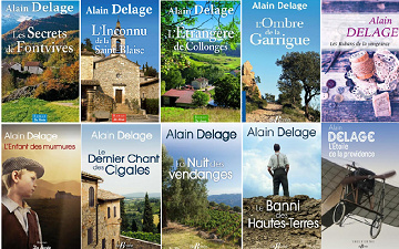 Pack 10 Tomes Alain Delage