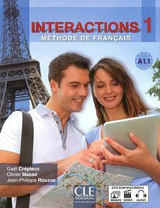 Gaël Crépieux, Olivier Massé, Jean-Philippe Rousse, “Interactions 1, A1.1 : Méthode de français”
