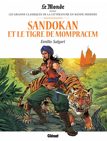 Les grands Classiques de la littérature en bande dessinée (Glénat/Le Monde) – Tome 35 – Sandokan et le Tigre de Mompracem